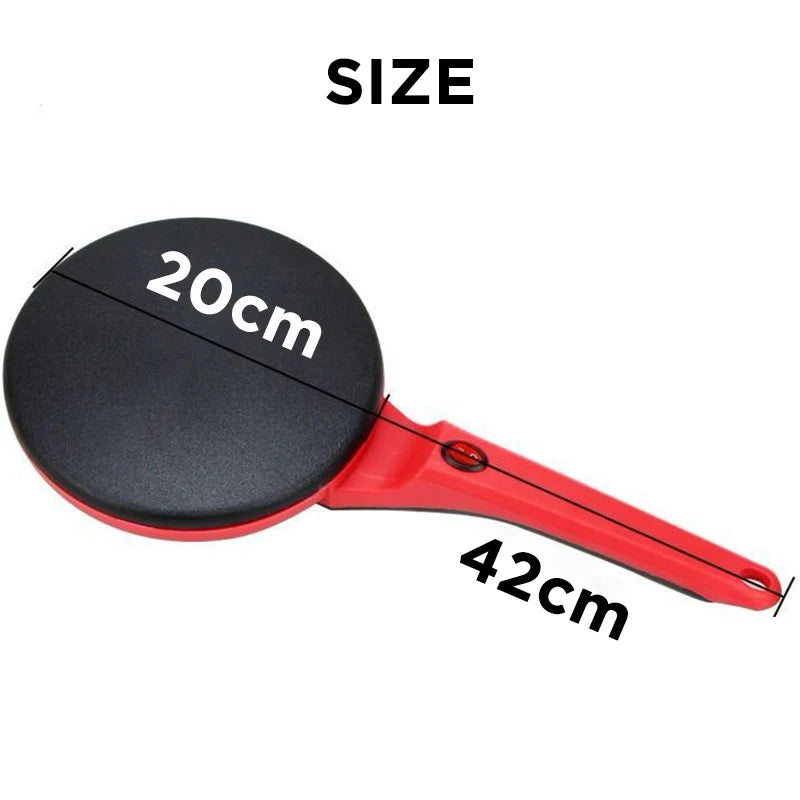 NEW 2026 Electric Crepe Maker Pizza Pancake Machine Non-Stick Griddle Baking Pan Cake Machine Kitchen Appliance Cooking Tool
