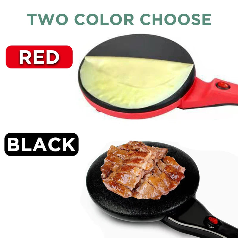 NEW 2026 Electric Crepe Maker Pizza Pancake Machine Non-Stick Griddle Baking Pan Cake Machine Kitchen Appliance Cooking Tool