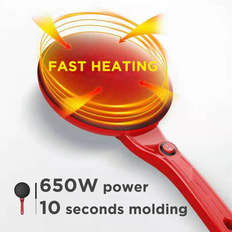 NEW 2026 Electric Crepe Maker Pizza Pancake Machine Non-Stick Griddle Baking Pan Cake Machine Kitchen Appliance Cooking Tool