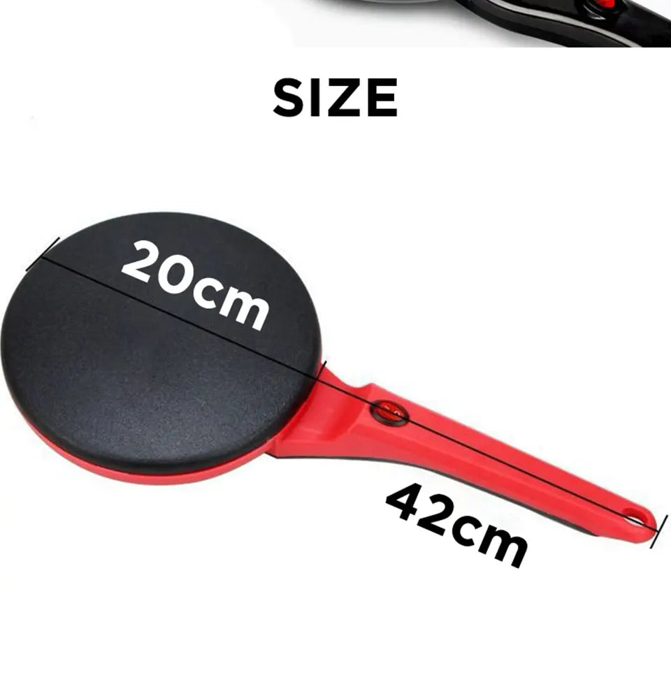 NEW 2026 Electric Crepe Maker Pizza Pancake Machine Non-Stick Griddle Baking Pan Cake Machine Kitchen Appliance Cooking Tool