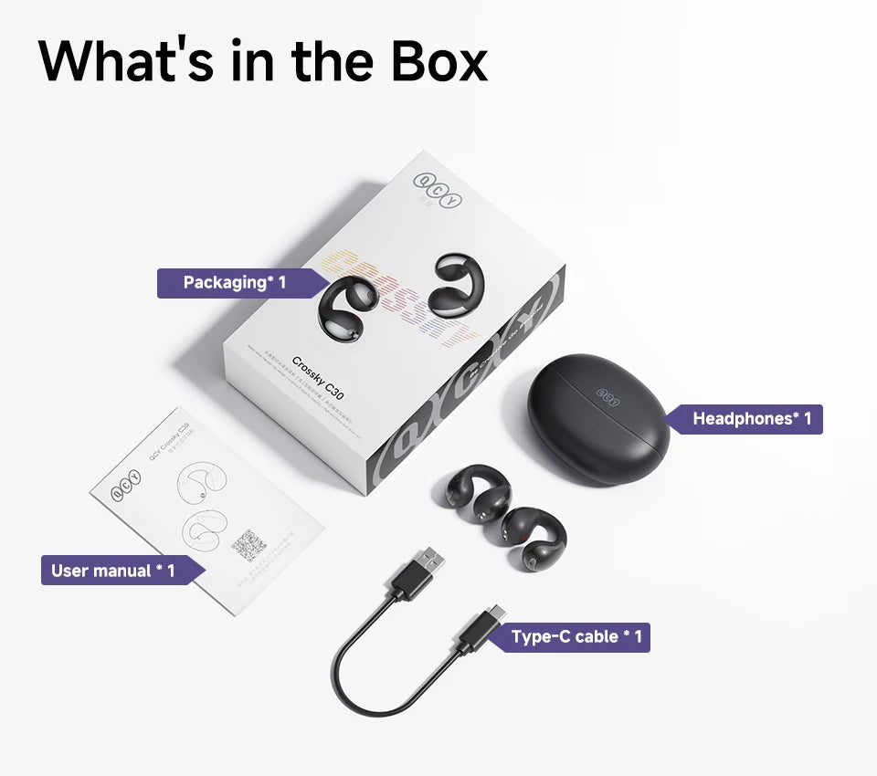 Crossky C30 Open Ear Wireless Earphones