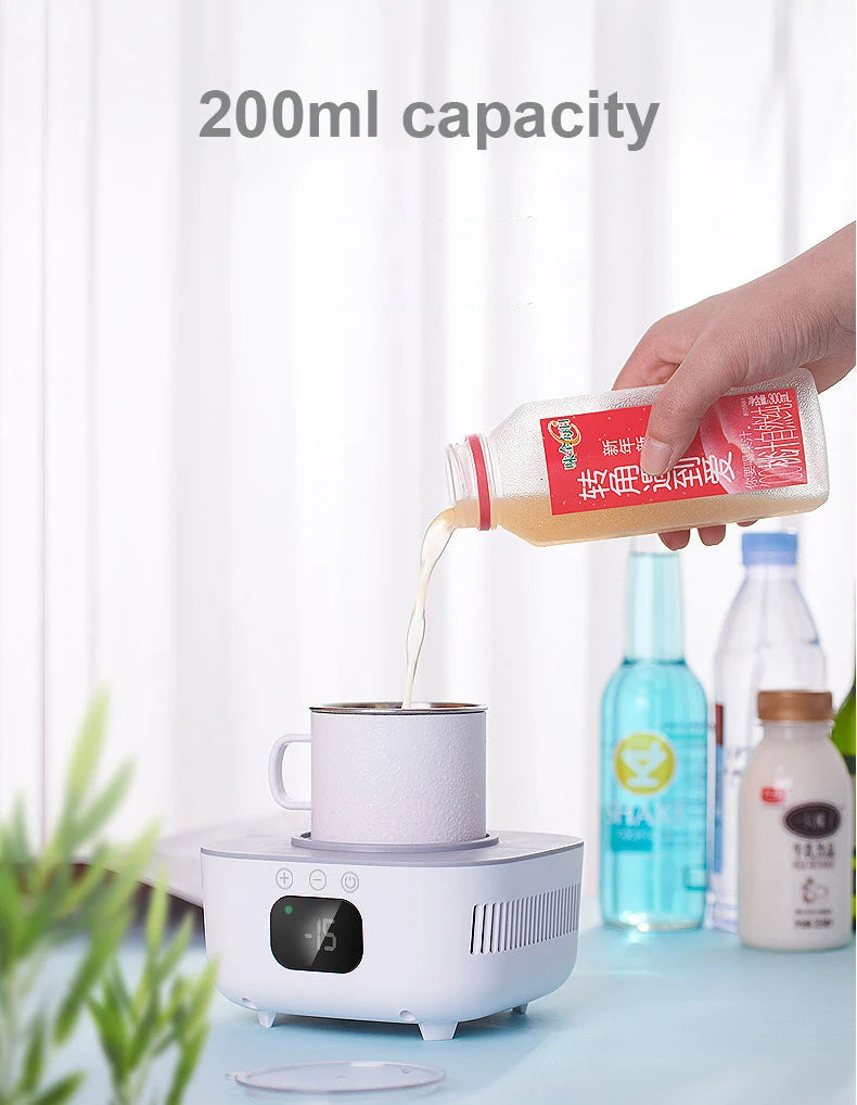 Smart Refrigerator Beverage Fast Cooler Cup Electric Bottle Can Water Soda Drinks Cooling Mug Ice  Car & Home Refrigeration Cup