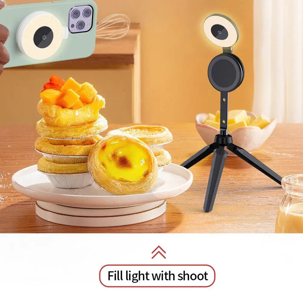 Mini Magnetic Pocket Light Universal Led Fill Light Phone Selfie Light For Magsafe Fill Light Accessories