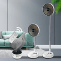 Portable Oscillating Standing Fan with Remote Controller Foldable