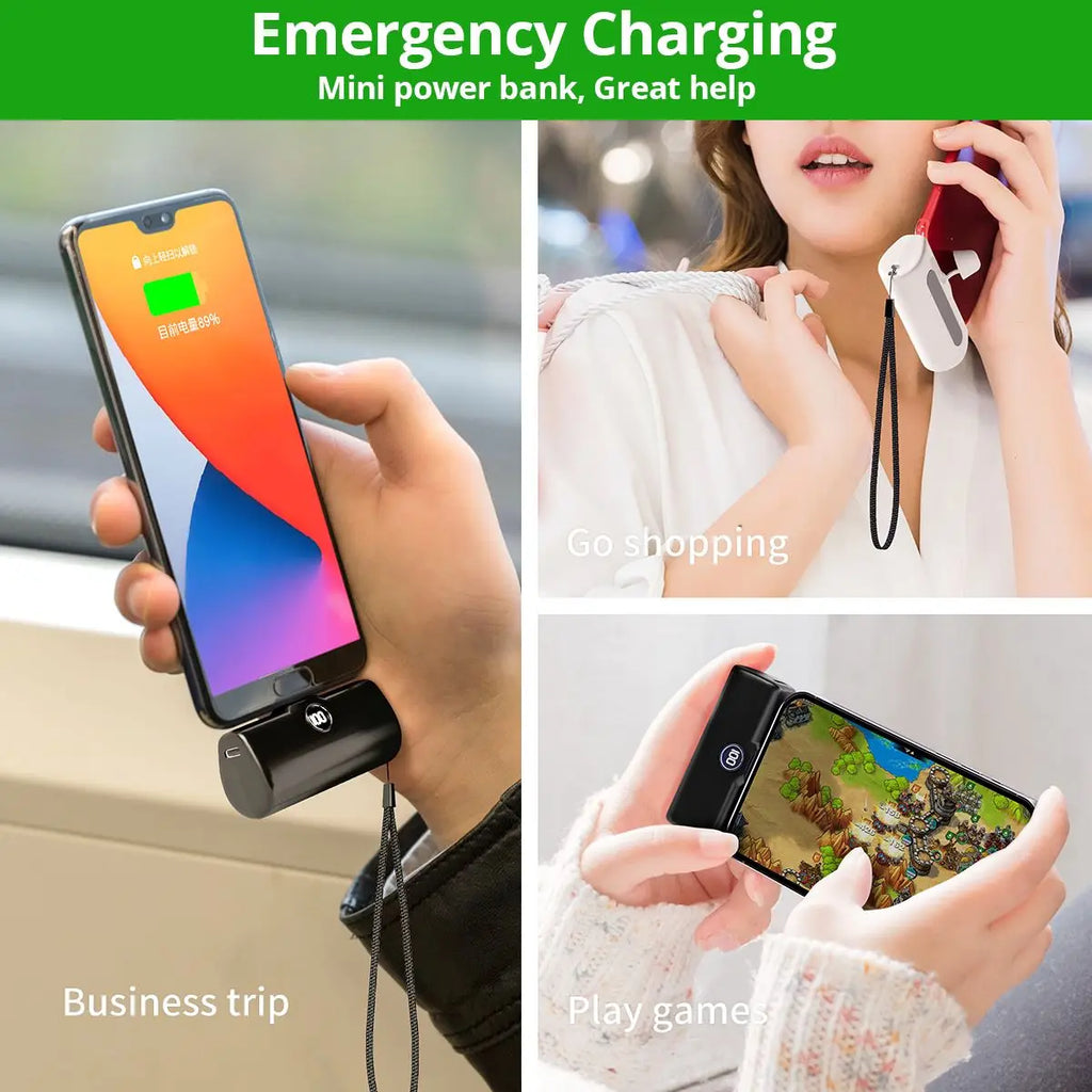 Fast Charging Power Bank Portable Charger .External Battery