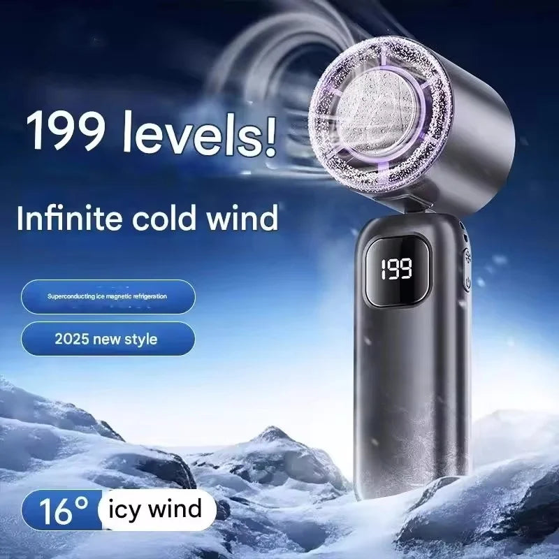 Neck Fan Portable Mini Rechargeable  Electric Air Cooler