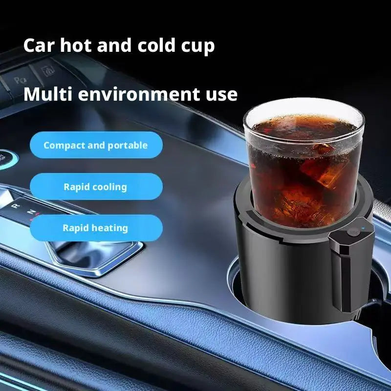 Portable Smart Cooling and Heating Cup with Temperature Display 2-in-1 Cup