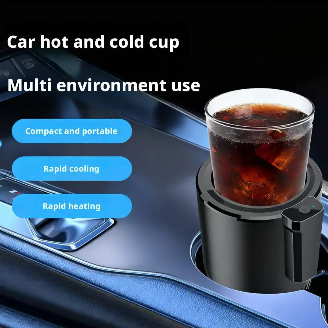 Portable Smart Cooling and Heating Cup with Temperature Display 2-in-1 Cup