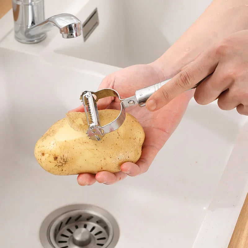 Stainless Steel Multi-functional Peeler .  Kitchen Tool
