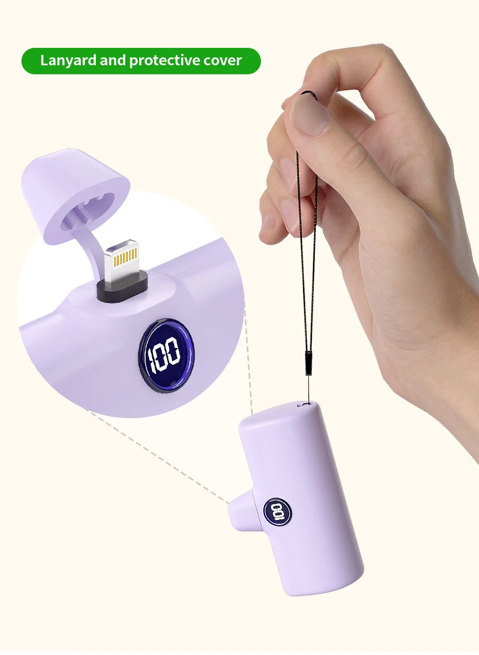 Fast Charging Power Bank Portable Charger .External Battery