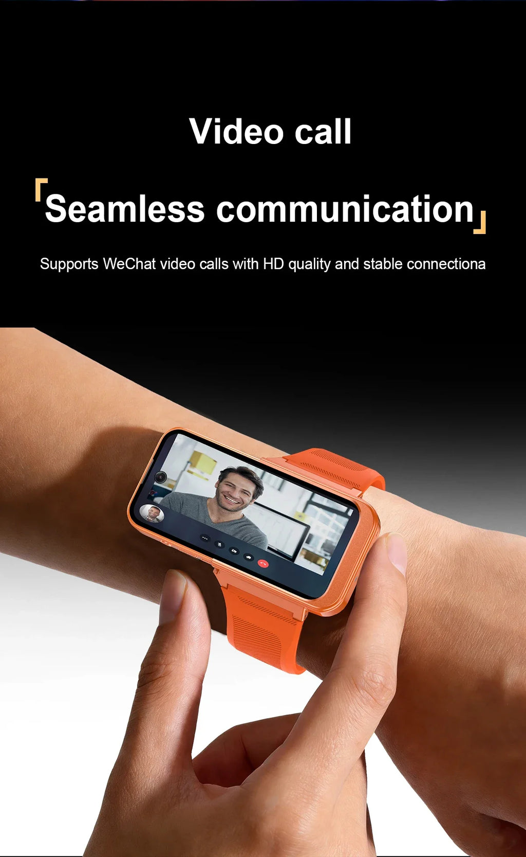4G Smartwatch Phone GPS. Dual SIM. Touch Screen