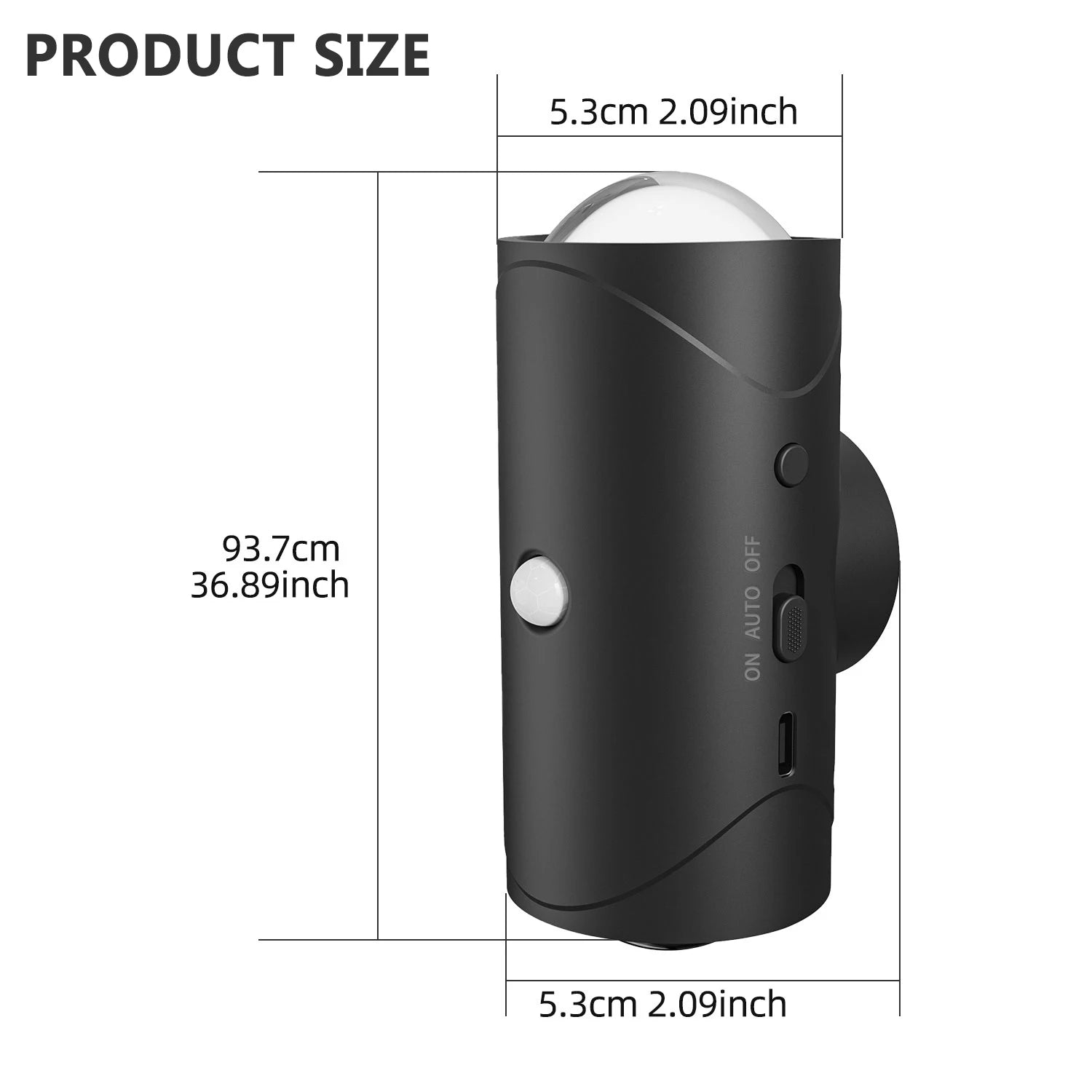 Magnetic Motion Sensor Smart Light, LED Rechargeable Wall, RGB Gradient Ambient Light, Dimmable Indoor Light.
