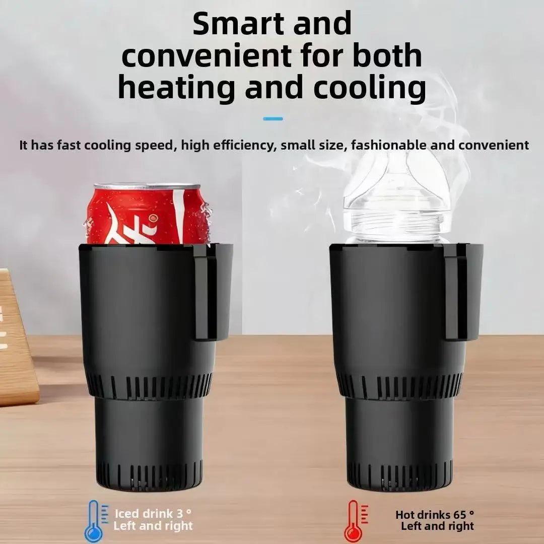 Portable Smart Cooling and Heating Cup with Temperature Display 2-in-1 Cup