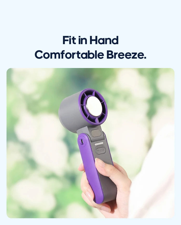 Outdoor Foldable Portable Handheld Fan Mini Cooling fan