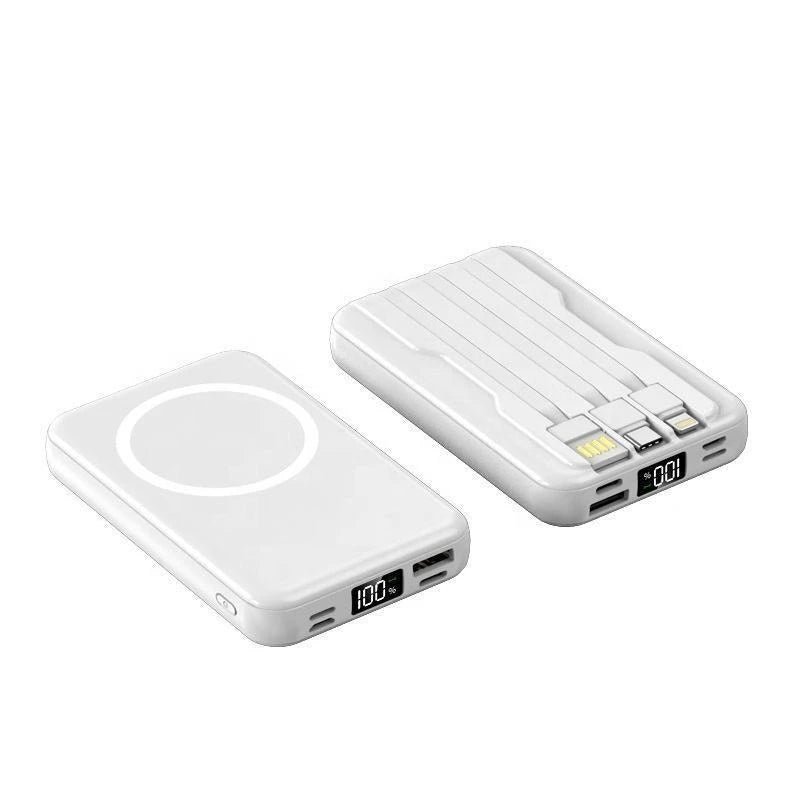 For iPhone 17 16 15 14 13 Magsafe Power Bank Magnetic Wireless External Charger
