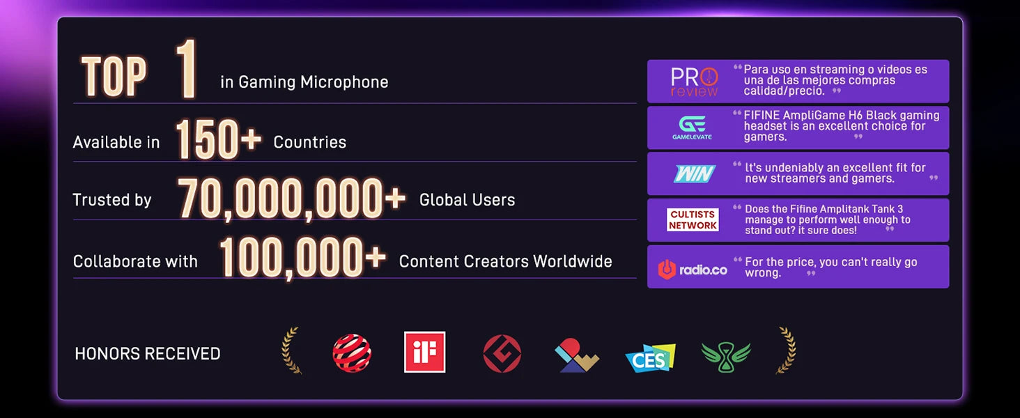Dynamic Microphone with RGB Control/Headphone jack/Mute,MIC for PC Gaming Recording Streaming