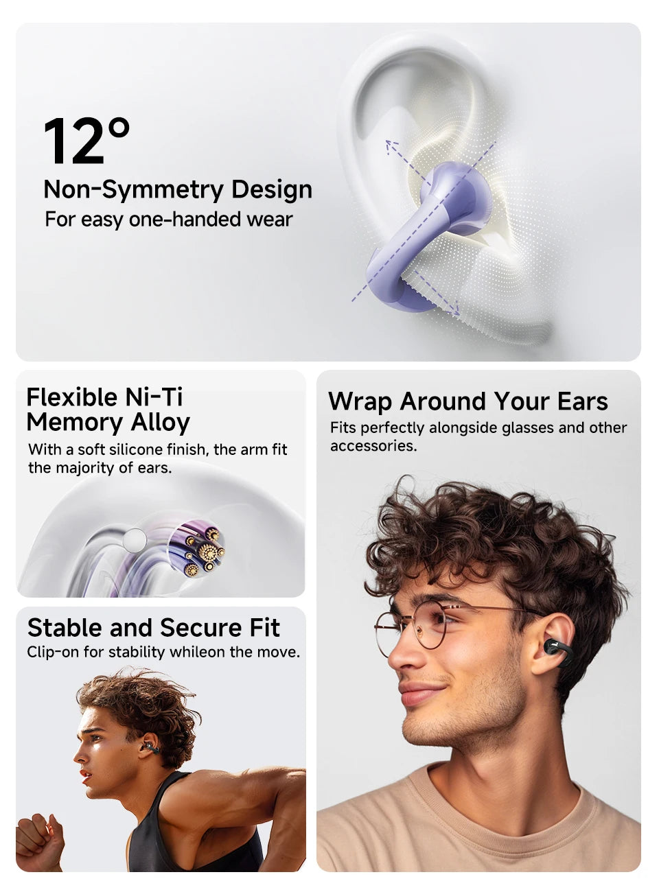 Crossky C30 Open Ear Wireless Earphones