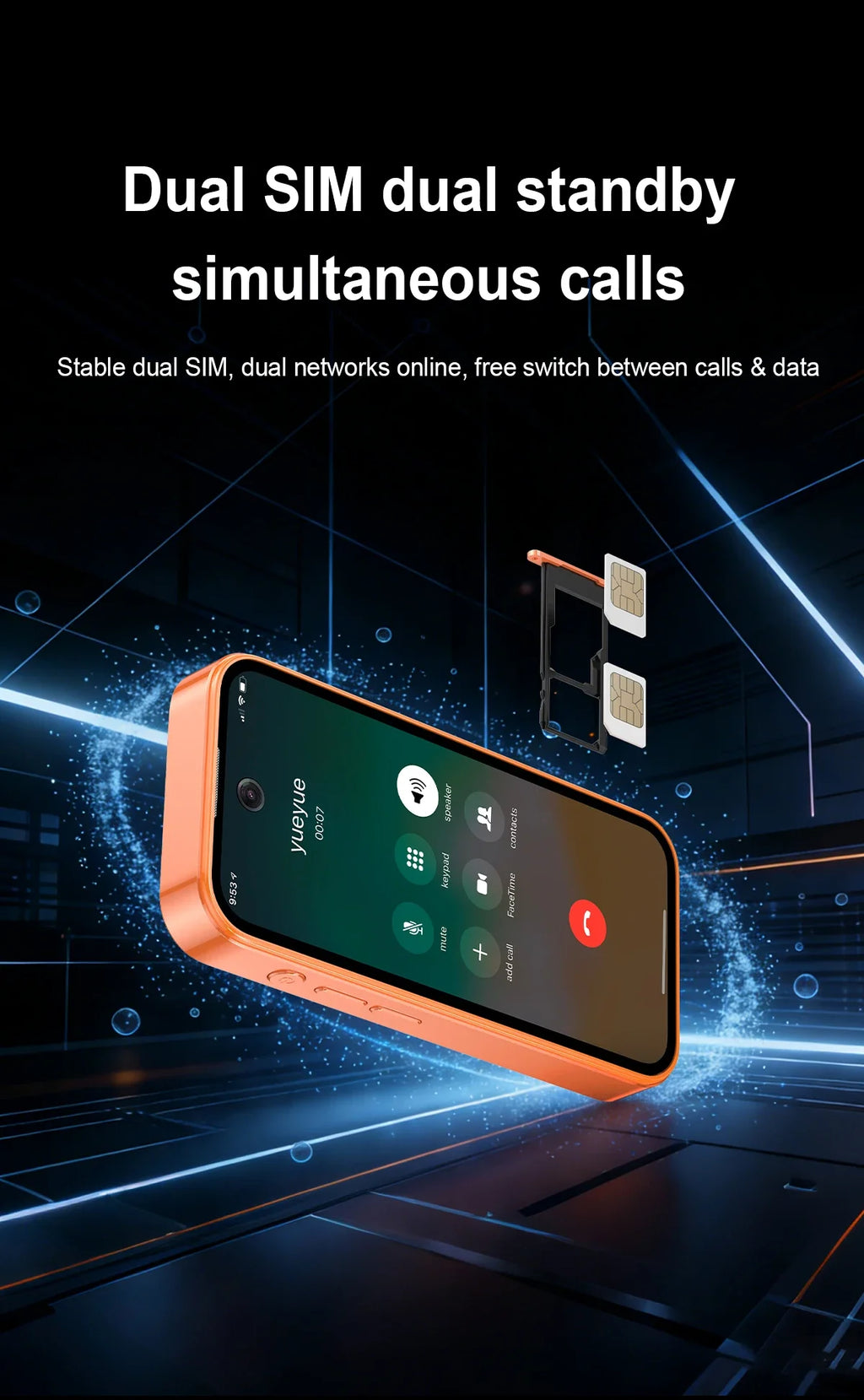 4G Smartwatch Phone GPS. Dual SIM. Touch Screen