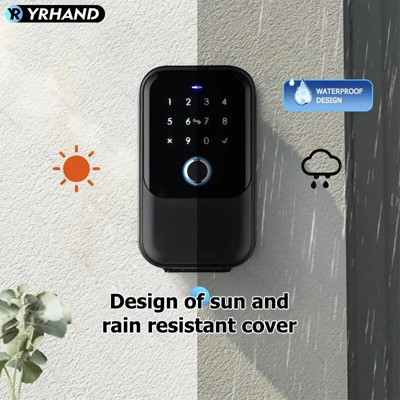 Smartkey Lock Box Home Key Wireless Smart-lock Box Electronic Key Box App Digital Code Bluetooth Key Safe Padlock for Host