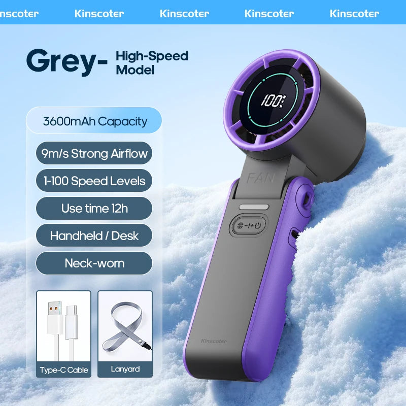 Outdoor Foldable Portable Handheld Fan Mini Cooling fan
