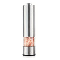 Stainless Steel Electric Pepper Grinder Spices Sea Salt Kitchen Outdoor Barbecue Seasoning Coarser Adjustment Cooking Tool