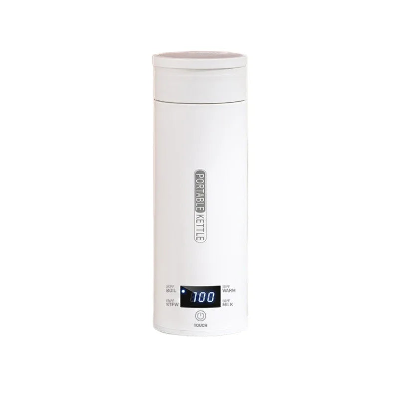 Electric Kettles Portable Tea Coffee Kettle Travel Boil Water Thermal Cup Anti-Scald Water Bottle