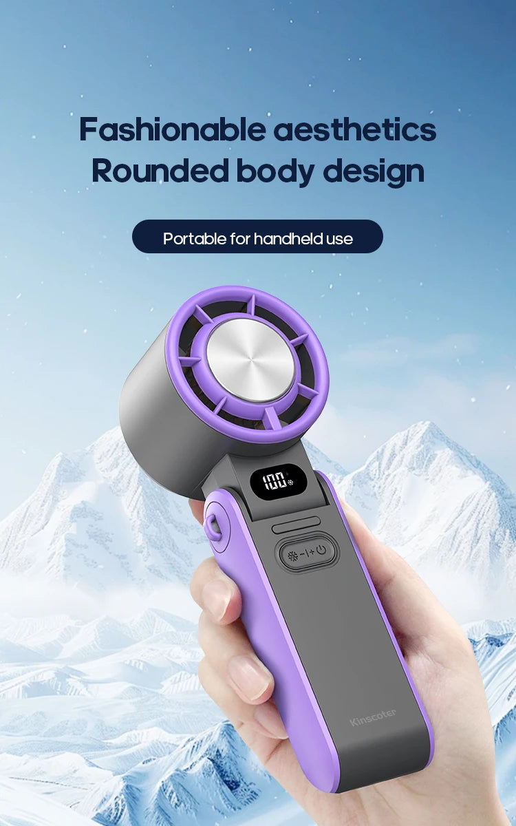 Outdoor Foldable Portable Handheld Fan Mini Cooling fan