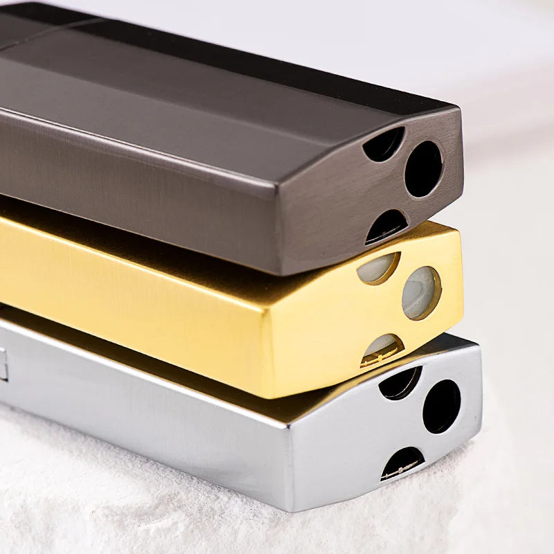 Metal Lighter Case Cover Holder Pouches for BIC Mini Size j5 Full j6 - Zinc Alloy Vintage Flip Case Protective Holder Accessory