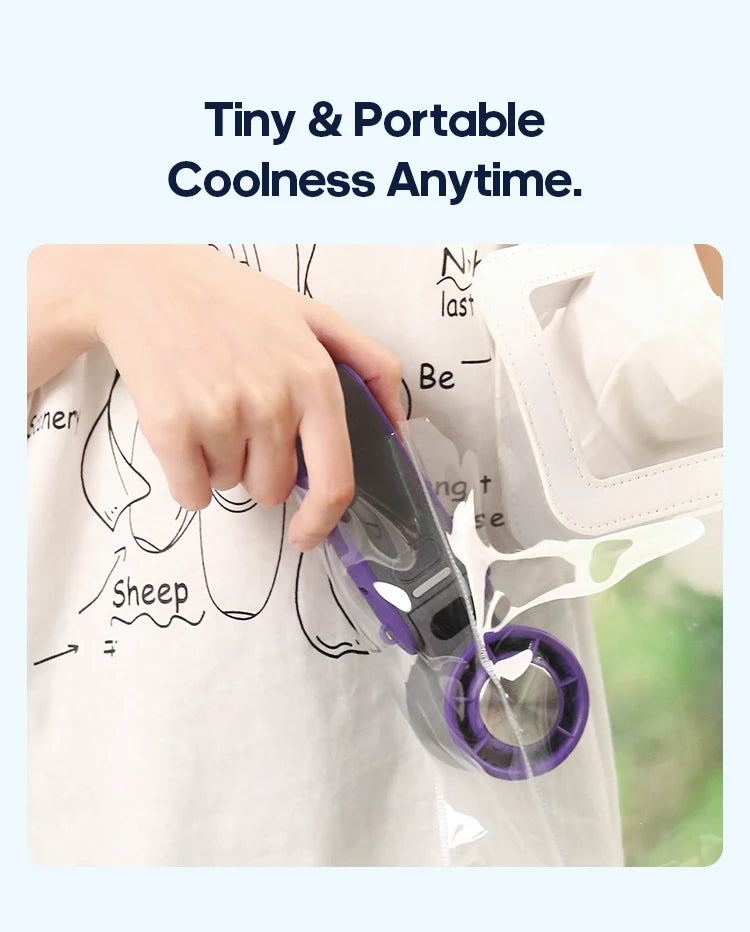 Outdoor Foldable Portable Handheld Fan Mini Cooling fan