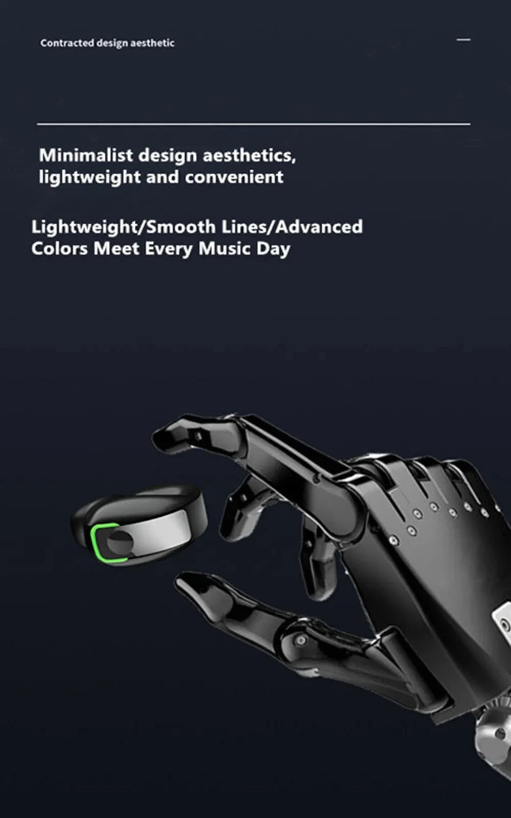BT  Earphone Clip On Monaural Inear Motion Stereo Bone Conduction Gd28  Wireless Earphone Mini Monaural Tws