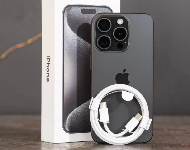 Original iPhone 15 Pro Max 256/512GB 1TB ROM Only eSIM / Physical SIM Card 8GB RAM 6.7" OLED NFC A16 Unlocked 5G Cell Phone