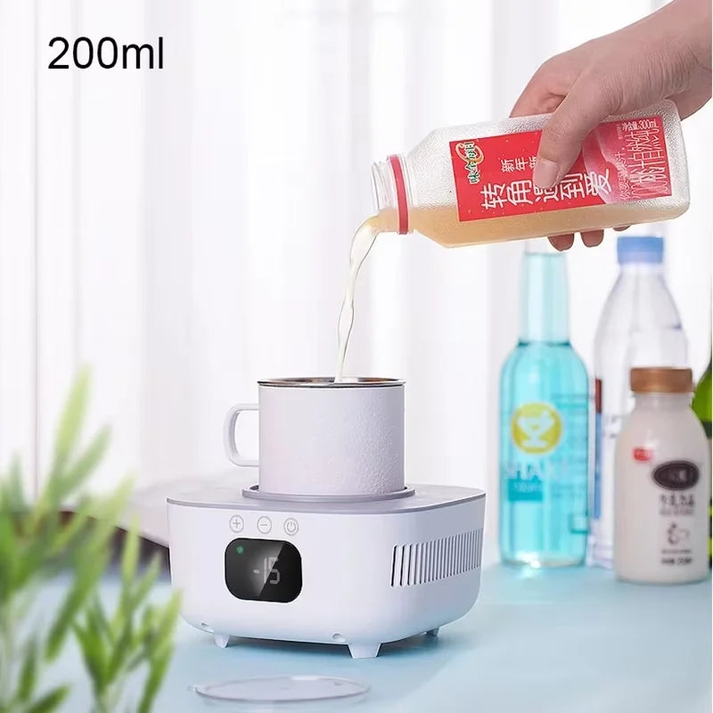 Smart Refrigerator Beverage Fast Cooler Cup Electric Bottle Can Water Soda Drinks Cooling Mug Ice  Car & Home Refrigeration Cup