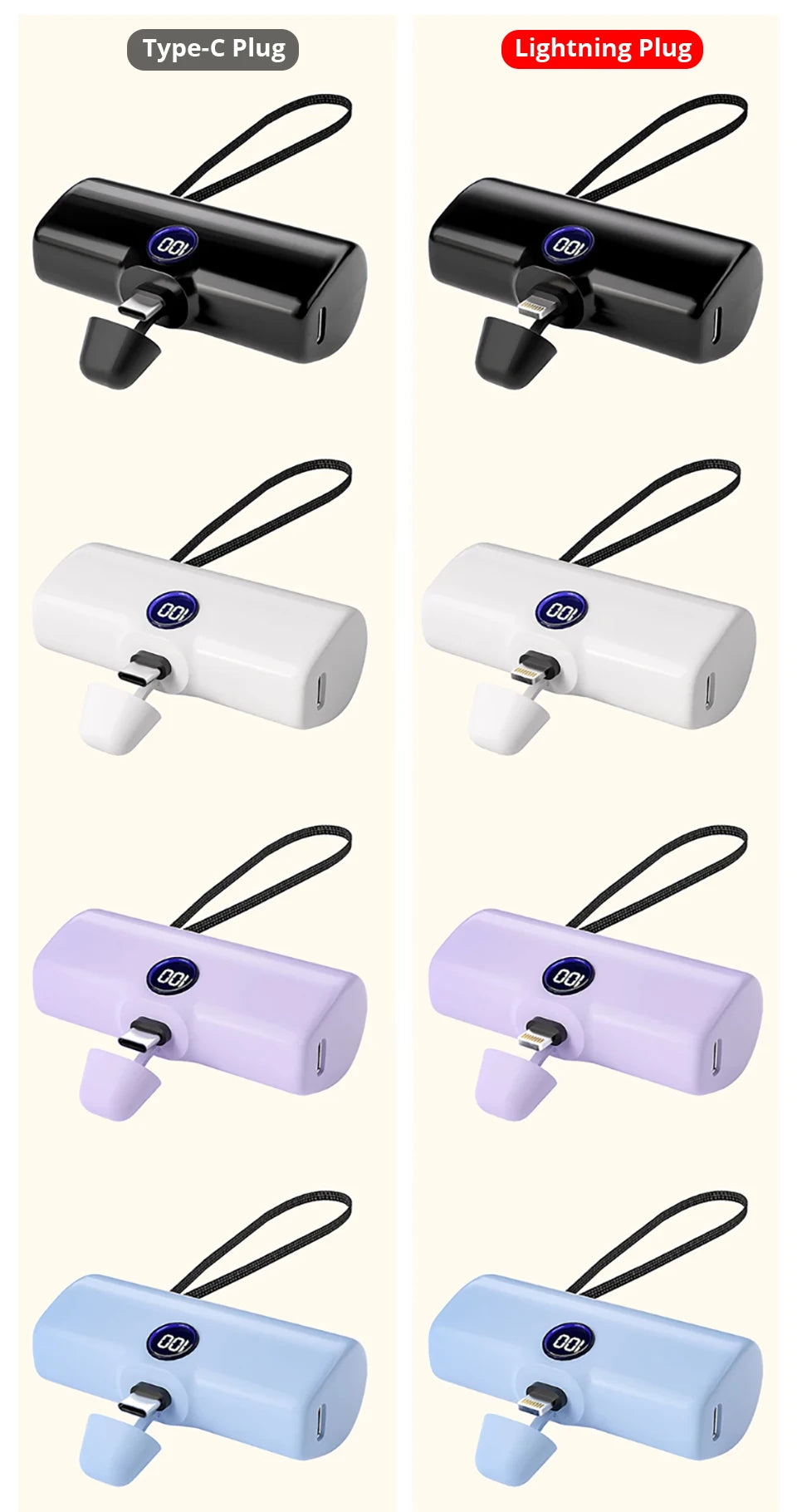 Fast Charging Power Bank Portable Charger .External Battery