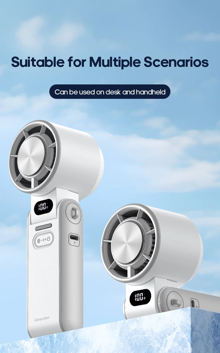 Outdoor Foldable Portable Handheld Fan Mini Cooling fan