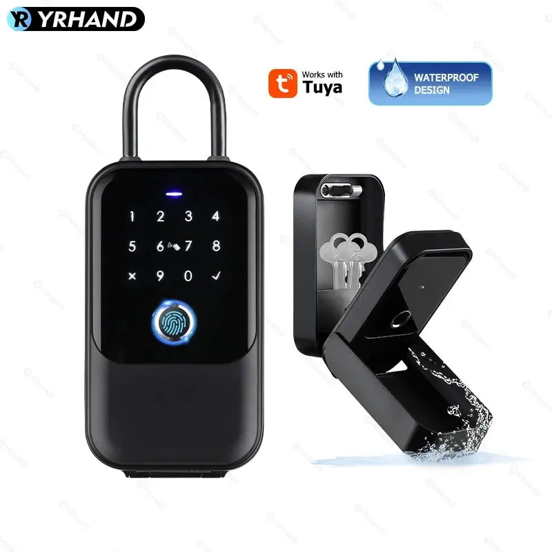 Smartkey Lock Box Home Key Wireless Smart-lock Box Electronic Key Box App Digital Code Bluetooth Key Safe Padlock for Host