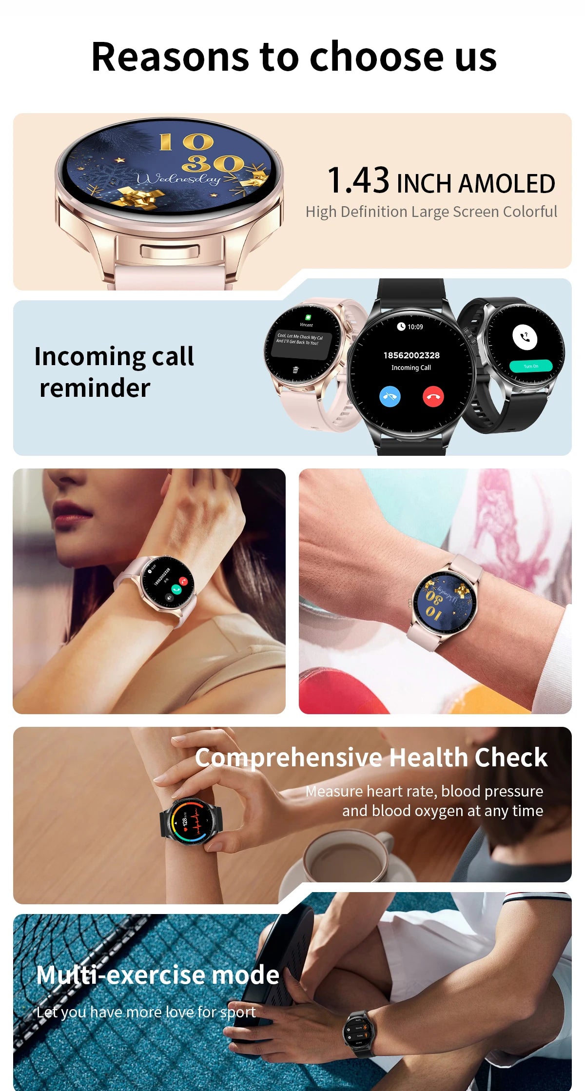 2-in-1 Smart Watch & Wireless Earbuds – Fitness Tracker with Bluetooth Music