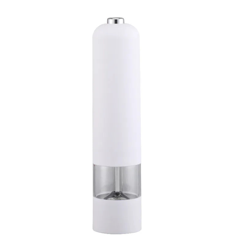 Stainless Steel Electric Pepper Grinder Spices Sea Salt Kitchen Outdoor Barbecue Seasoning Coarser Adjustment Cooking Tool