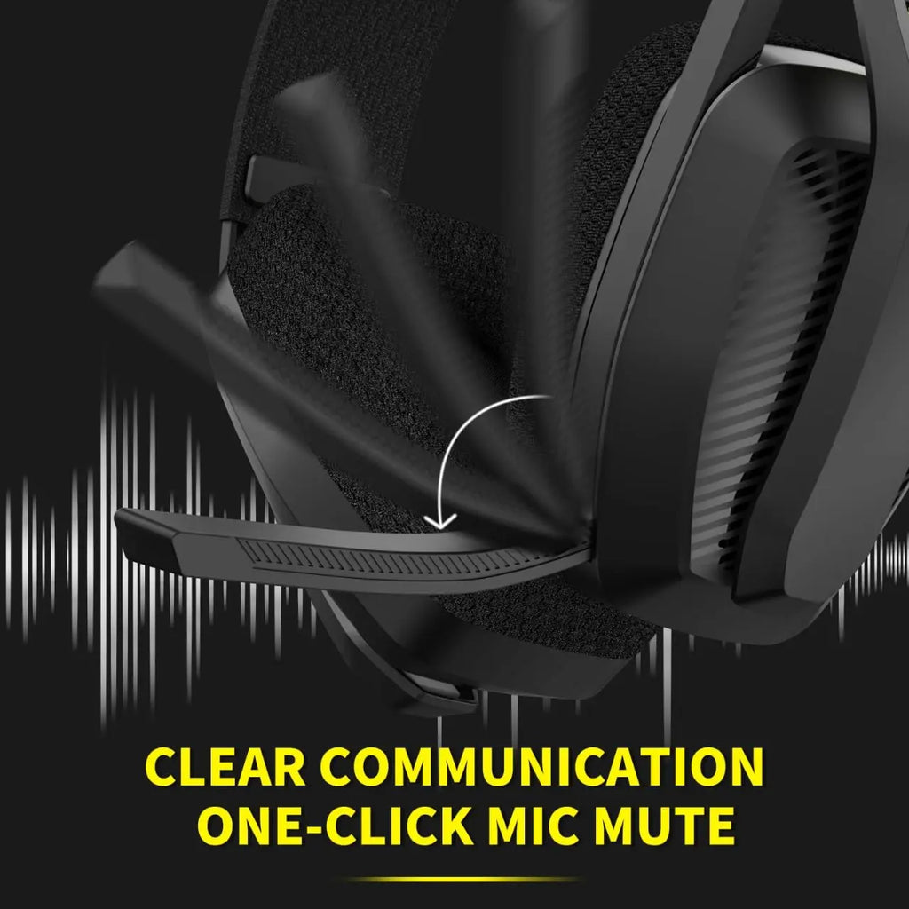 Wireless Gaming Headset with Mic for PS5 PS4 PC Mac Playstation Bluetooth Gaming Headset with Microphone