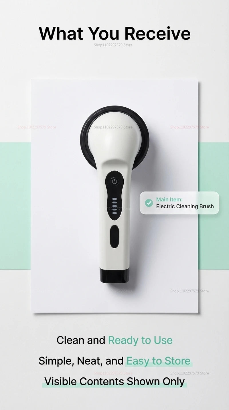 2026 Wireless Electric Cleaning Brush Multipurpose Rotating Cleaner for Bathroom Kitchen Windows Car Auto Household Dishwasher