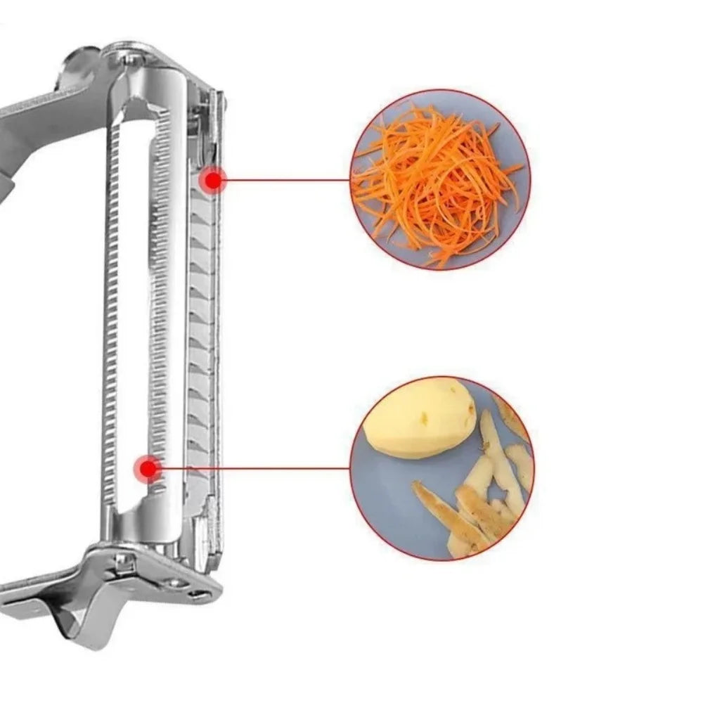 Stainless Steel Multi-functional Peeler .  Kitchen Tool