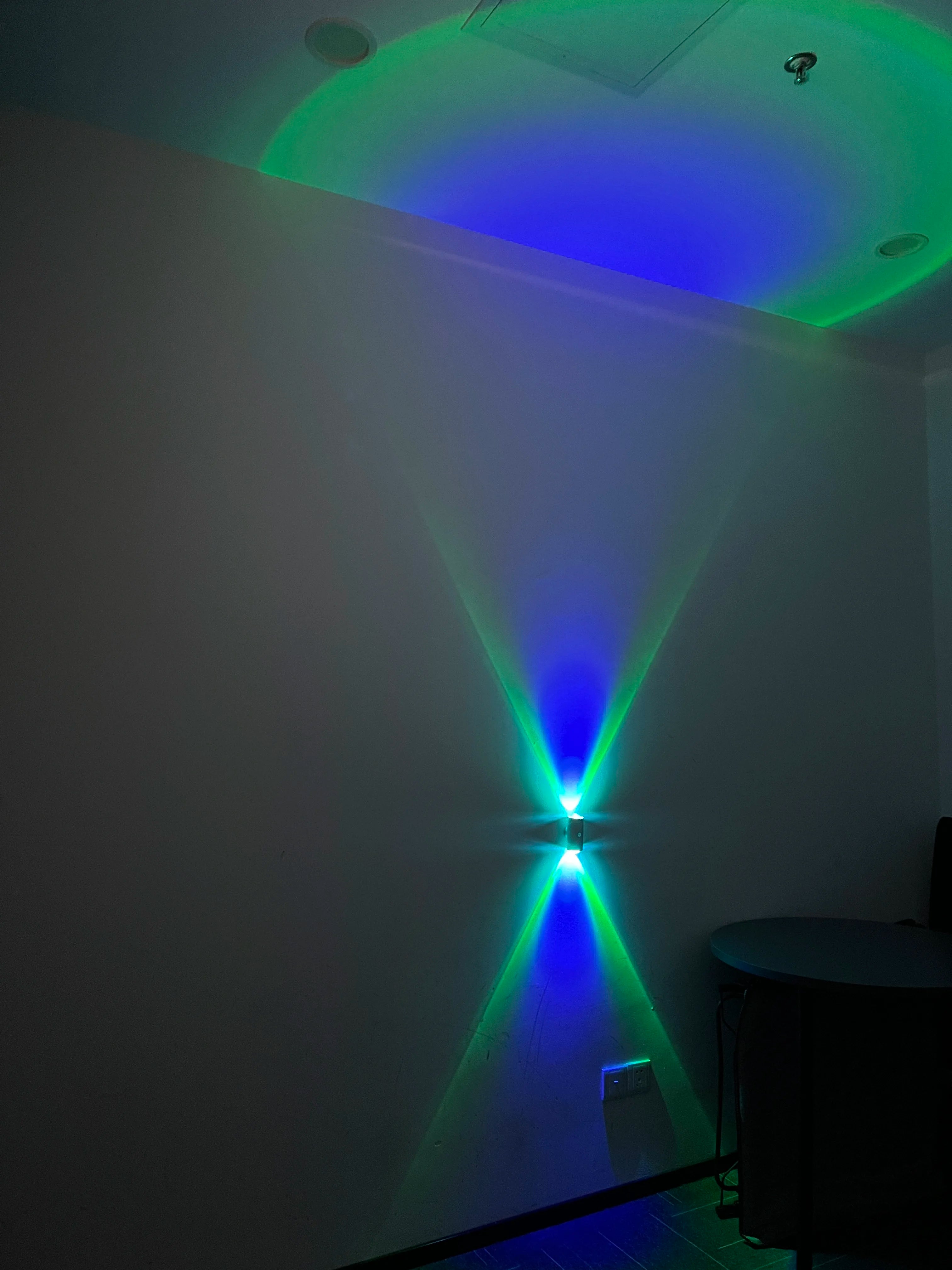 Magnetic Motion Sensor Smart Light, LED Rechargeable Wall, RGB Gradient Ambient Light, Dimmable Indoor Light.
