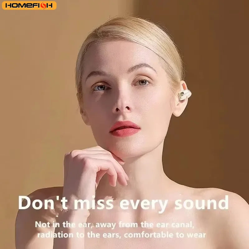 BT  Earphone Clip On Monaural Inear Motion Stereo Bone Conduction Gd28  Wireless Earphone Mini Monaural Tws