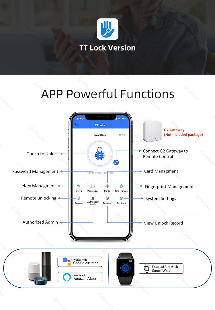 Smartkey Lock Box Home Key Wireless Smart-lock Box Electronic Key Box App Digital Code Bluetooth Key Safe Padlock for Host