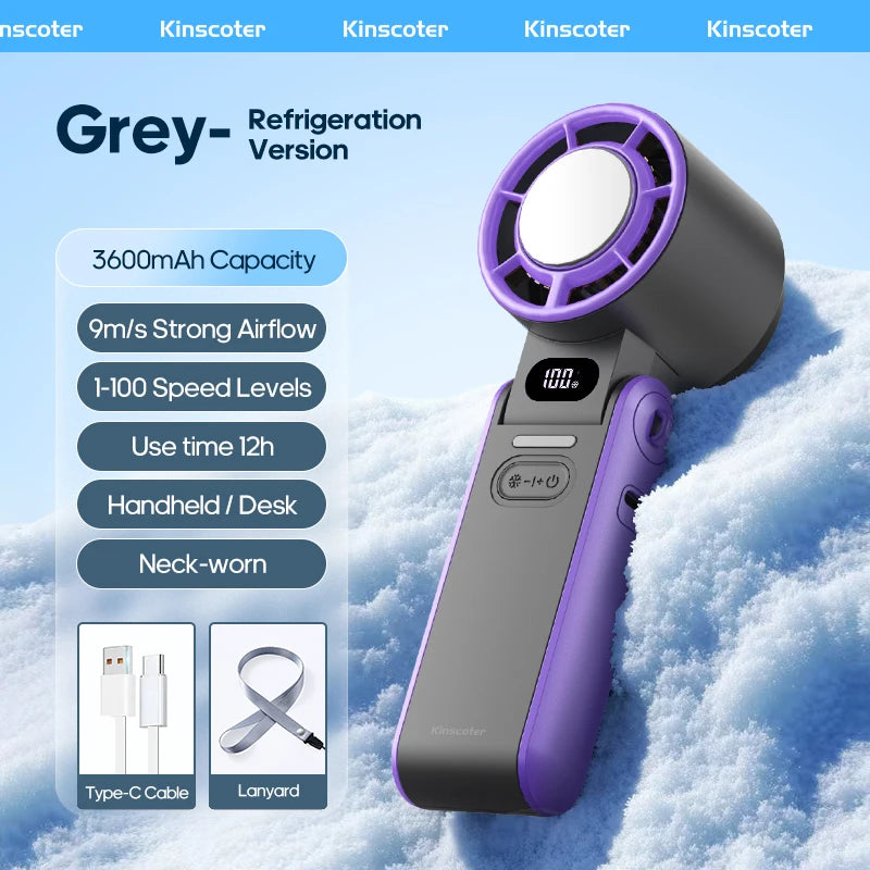 Outdoor Foldable Portable Handheld Fan Mini Cooling fan