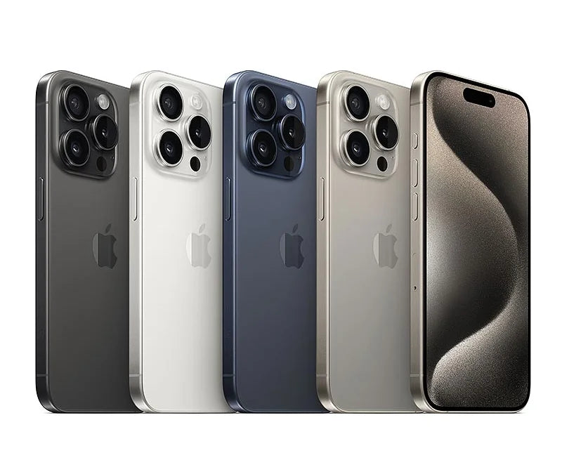 Original iPhone 15 Pro Max 256/512GB 1TB ROM Only eSIM / Physical SIM Card 8GB RAM 6.7" OLED NFC A16 Unlocked 5G Cell Phone