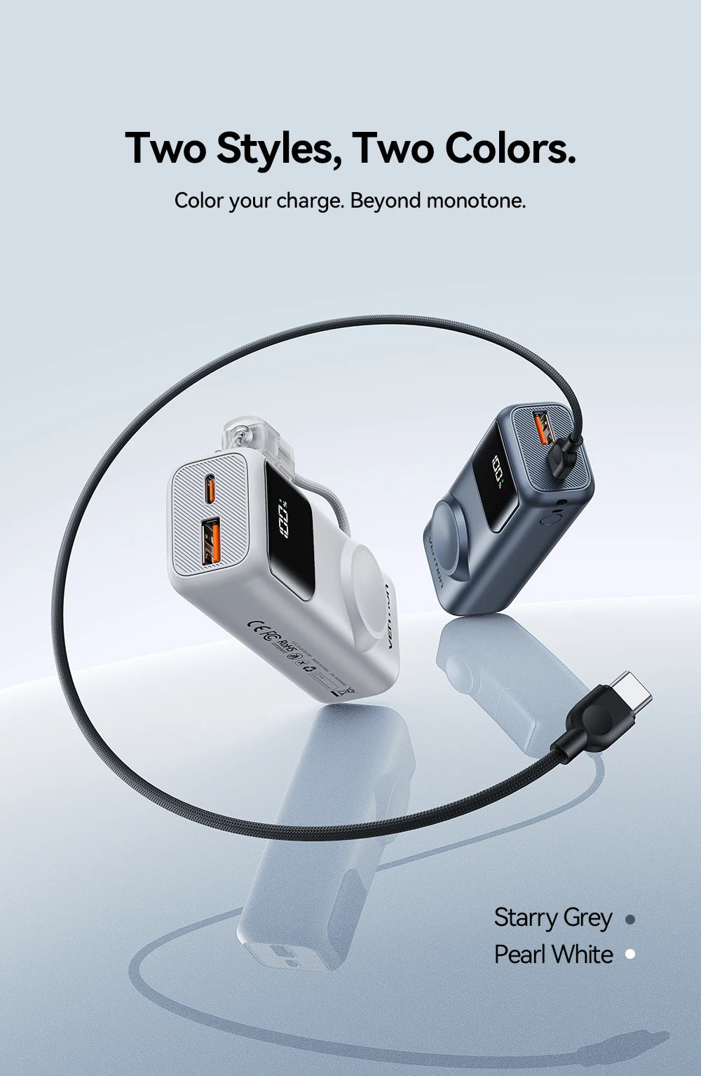 10000mAh Mini Power Bank 22.5W Fast Charging