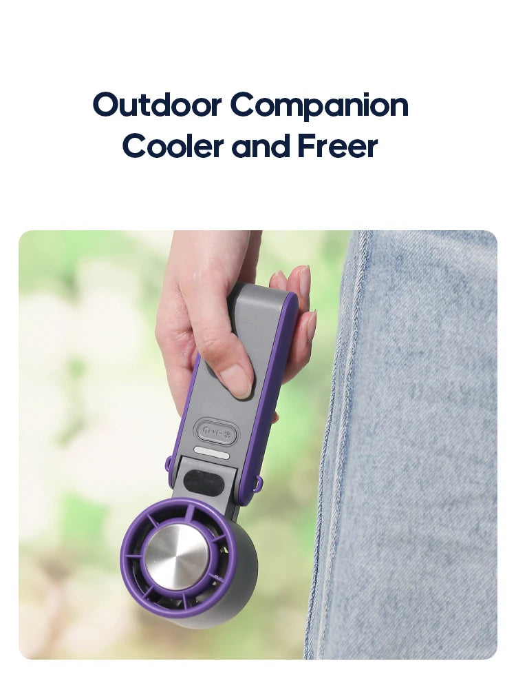 Outdoor Foldable Portable Handheld Fan Mini Cooling fan