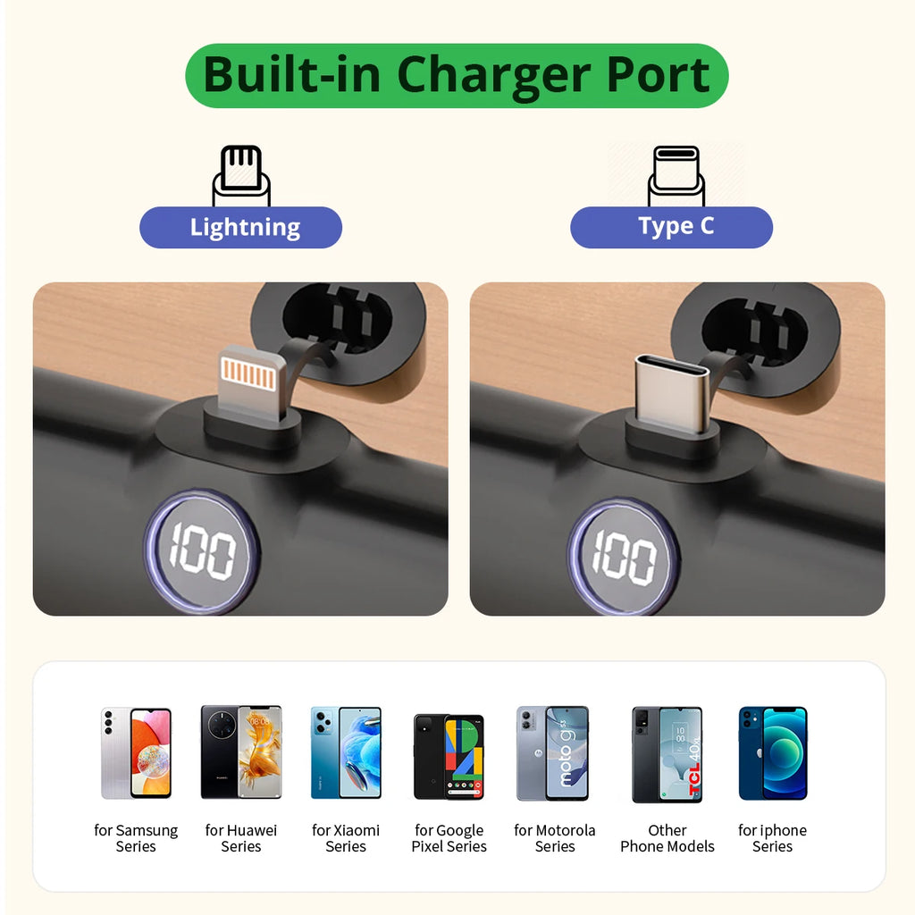 Fast Charging Power Bank Portable Charger .External Battery