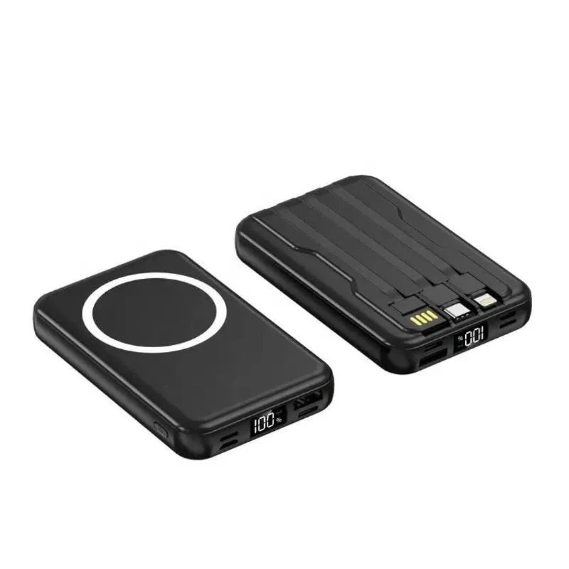 For iPhone 17 16 15 14 13 Magsafe Power Bank Magnetic Wireless External Charger