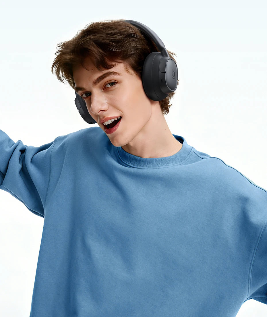 Wireless Headphones Bluetooth 6.0 Noise Canceling